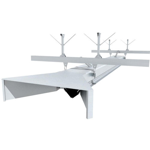 Canalina di guide lineari - VSR - PLYMOVENT - in alluminio / a rotelle