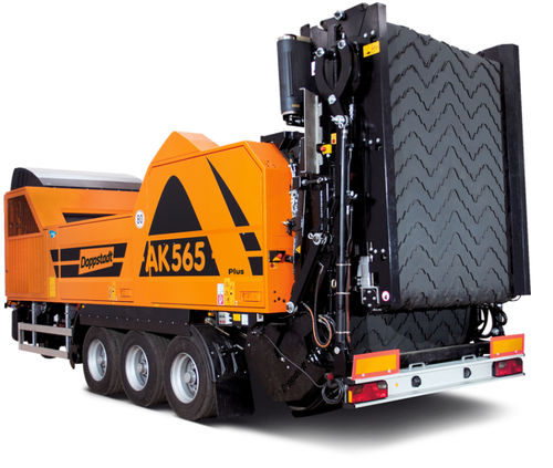 Mulino per rifiuti - AK 565 PLUS - Doppstadt - a cilindri / mobile / per il riciclaggio