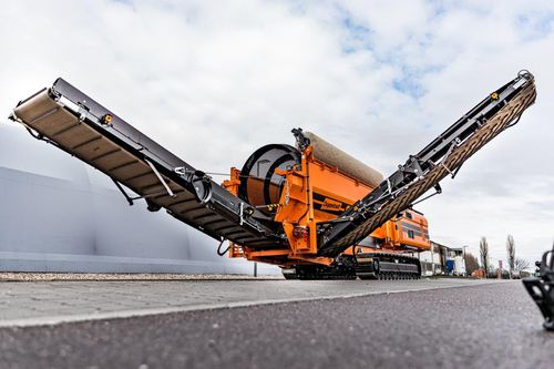 Vaglio per ambienti difficili - SM 620.2 K - Doppstadt - di controllo / a tamburo / per prodotti sfusi
