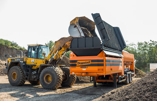 Vaglio per setacciatura a secco - SM 620.2 SA - Doppstadt - per cantiere di costruzione / per legno / per il riciclaggio