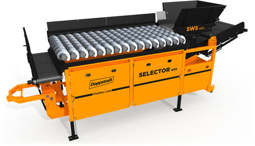 Separatore per rifiuti - SELECTOR 400 - Doppstadt - a spirale / di processo / compatto