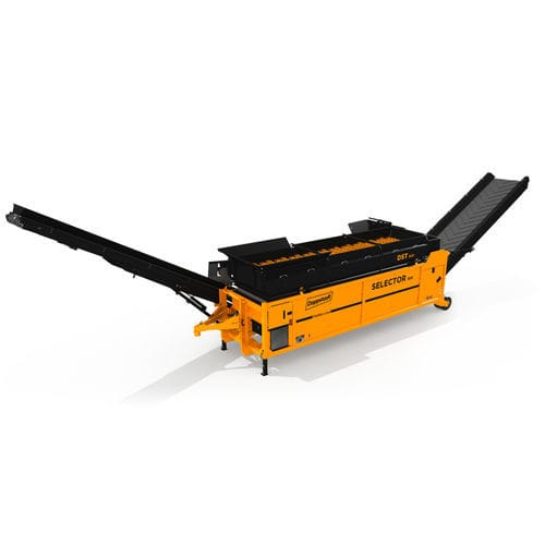 Separatore per rifiuti - SELECTOR 800.2 - Doppstadt - a spirale / di processo / per cantiere di costruzione