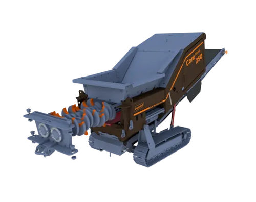 Trituratore primario - CoreShred 250 - Doppstadt - monoalbero / carta / di metallo