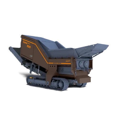 Trituratore primario - CoreShred 800 - Doppstadt - monoalbero / di metallo / compatto