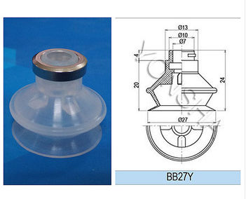 Ventosa a soffietto - TBM LIMITED - di sollevamento / in silicone