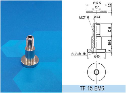 Raccordo pneumatico - TF-15-EM6 - TBM LIMITED - ad avvitamento