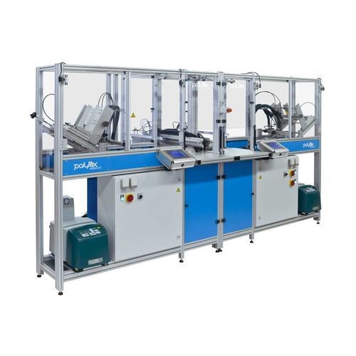 Macchina di etichettatura automatica - MK - Polytex - semiautomatica / con colla termofusibile