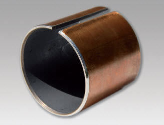 Cuscinetto liscio in composito - GAP-MET®/S - GLT-Gleitlagertechnik GmbH - autolubrificante / multistrato