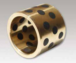 Cuscinetto liscio radiale - LUB-MET® - GLT-Gleitlagertechnik GmbH - in bronzo / resistente alla corrosione