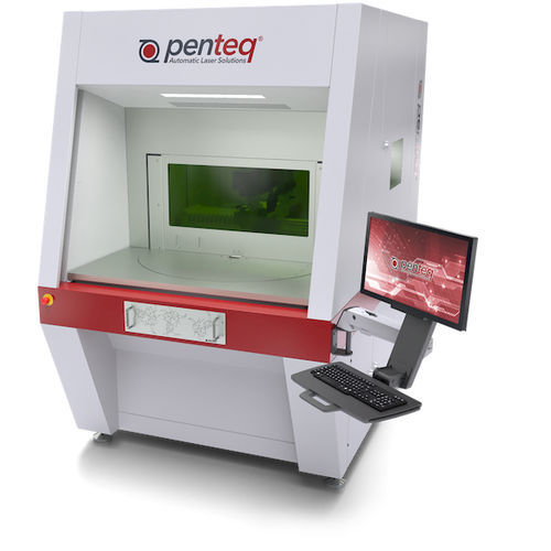 Sistema di marcatura laser - LG300RT - penteq - automatico / per metallo / a grandi caratteri