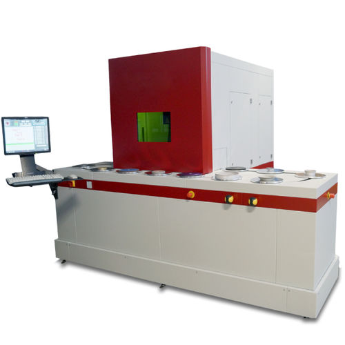 Macchina di marcatura laser a fibra - L-in - penteq - automatica / CNC / con sistema di visione