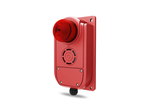 Diffusore di allarme sonoro con luci lampeggianti - AL60 - Shanghai Nanhua Electronics Company - IP65 / da parete