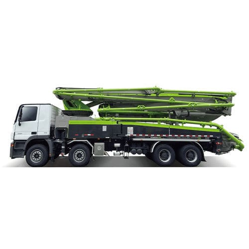 Pompa autocarrata per calcestruzzo mobile - 49X-6RZ - Zoomlion Heavy Industry Science & Technology Co., - per cantiere