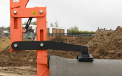 Pinza per sollevamento per canalizzazioni in calcestruzzo - Altrad RMD Kwikform - orizzontale / meccanica