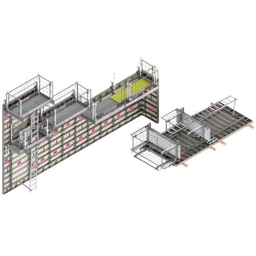 Cassaforma leggera - RASTO® G2 - Hünnebeck GmbH - a telaio / per getti contro terra / di pareti