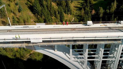 Piattaforma di accesso - QuikDeck® - Hünnebeck GmbH - sospesa / per cantiere