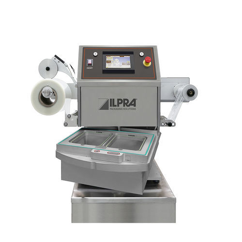 Termosigillatrice di vaschette rotativa - FOODPACK ROTO ENERGY - Ilpra S.p.A. - semiautomatica / per l'industria agroalimentare