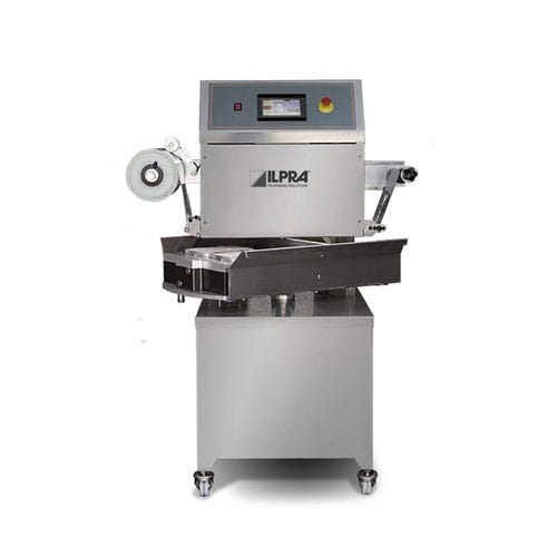 Termosigillatrice di vaschette rotativa - FOODPACK 400 EXTRA ROTO - Ilpra S.p.A. - semiautomatica / per l'industria agroalimentare / sottovuoto