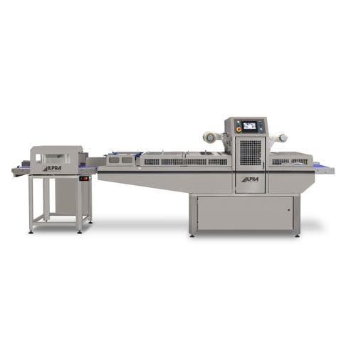 Termosigillatrice di vaschette lineare - FoodPack Speedy + - Ilpra S.p.A. - automatica / per l'industria agroalimentare