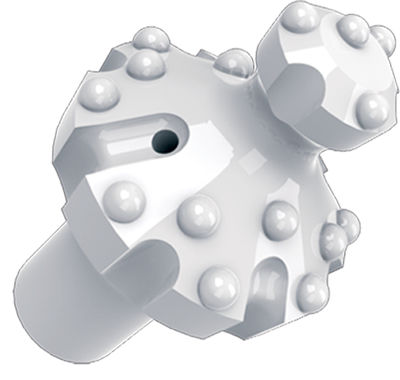 Punta di perforazione fondo foro - HTG 32R89 Dome - Robit Rocktools - a pulsanti / per roccia / per traforamento (tunnel)