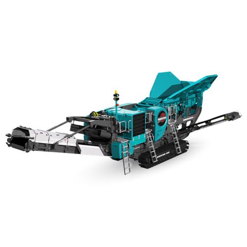Frantoio a ganascia - Premiertrak 400X - Powerscreen - mobile / per la produzione di sabbia / primario