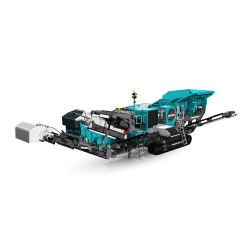 Gruppo di frantumazione e setacciatura a ganascia - PREMIERTRAK 400X POST-SCREEN - Powerscreen - mobile / cingolato / primario