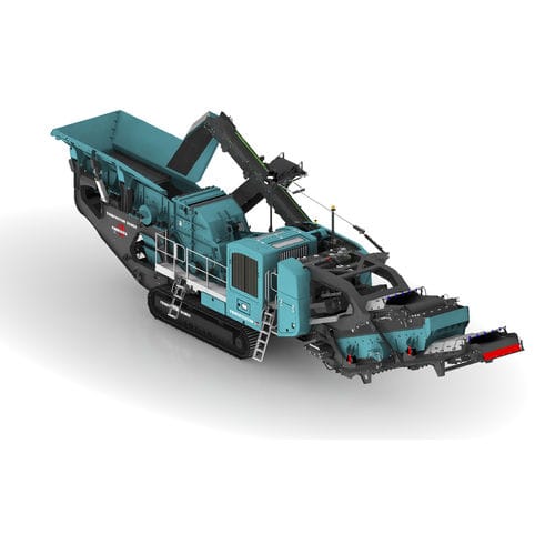 Frantoio a percussione - TRAKPACTOR 550SR - Powerscreen - mobile / cingolato