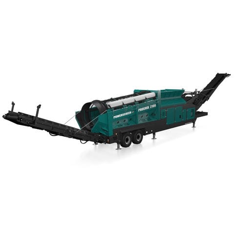 Vaglio di controllo - PHOENIX 2100 - Powerscreen - per legno / a vibrazione / a tamburo