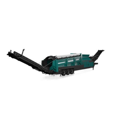 Vibrovaglio - Phoenix 3300 - Powerscreen - a tamburo / per prodotti sfusi