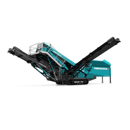 Vaglio per miniere - CHIEFTAIN 1400 - Powerscreen - mobile / per prodotti sfusi / 2 frazioni