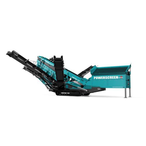Vaglio per miniere - CHIEFTAIN 1700 - Powerscreen - mobile / per prodotti sfusi / 3 frazioni