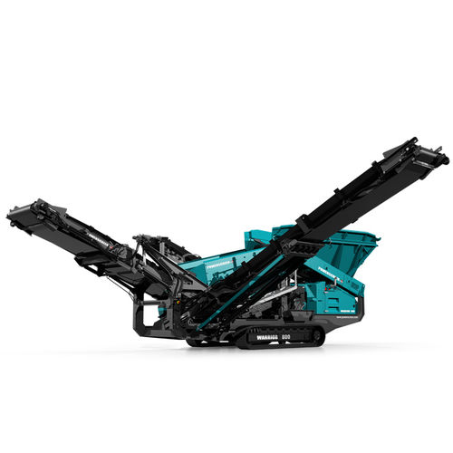 Vaglio per cantiere di costruzione - WARRIOR 800 - Powerscreen - mobile / a vibrazione lineare / per prodotti sfusi