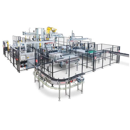 Depallettizzatore robotizzato - PEGASUS Depal - OCME - di prodotti sfusi / per bottiglie di vetro / di tanica