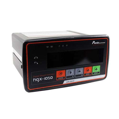 Indicatore di peso display LCD - HGX-1050 - Puls Electronic - ad incastro / robusto / resistente alle vibrazioni