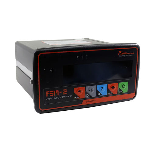Indicatore di peso display LCD - FSM-2 - Puls Electronic - ad incastro / robusto / resistente alle vibrazioni