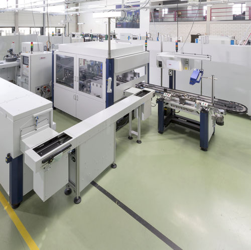 Linea di assemblaggio automatica - Wolf Produktionssysteme GmbH & Co.KG - di saldatura