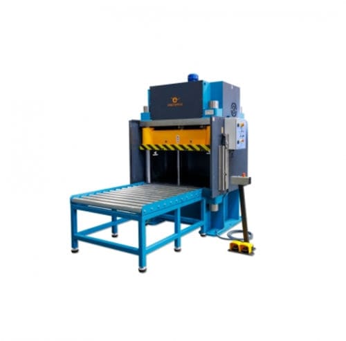 Pressa idraulica - PHA150 5858 - Mécamaq - di formatura / a 4 colonne / a rulli