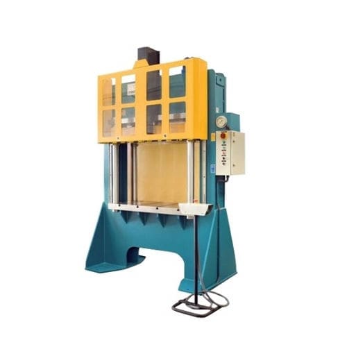 Pressa pneumatica - PHA-40 - Mécamaq - prova stampi / per porta / a 4 colonne