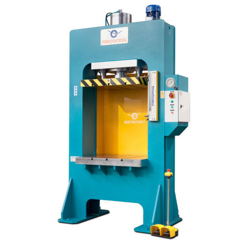 Pressa idraulica - PDM-150 - Mécamaq - di formatura / di produzione / a doppio montante