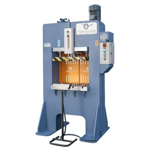 Pressa idraulica - PDM-80 - Mécamaq - di formatura / di produzione / a doppio montante