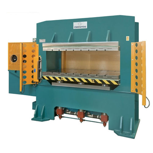 Pressa idraulica - PDM-150 - Mécamaq - elettrica / a compressione / a piatti riscaldati