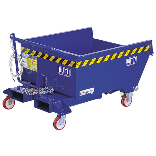 Contenitore ribaltabile per carrello elevatore - 750RS - BUTTI - per carrello elevatore / con ruote
