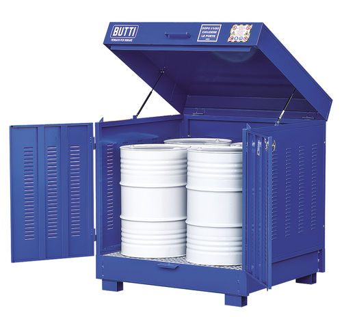Armadio di stoccaggio - 822GB15 - BUTTI - di sicurezza / a pavimento / a porte battenti