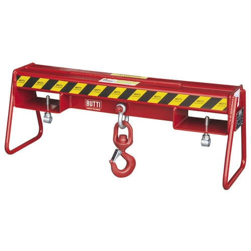 Gancio di posa - 921Q40 - BUTTI - a occhiello / per carrello elevatore / con dispositivo di bloccaggio