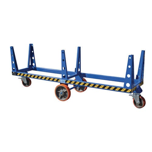 Carrello da trasporto - 938PBR series - BUTTI - per profilati / con freno