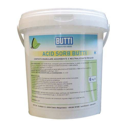 Polvere assorbente - 909P0805 - BUTTI - per acido / neutralizzante