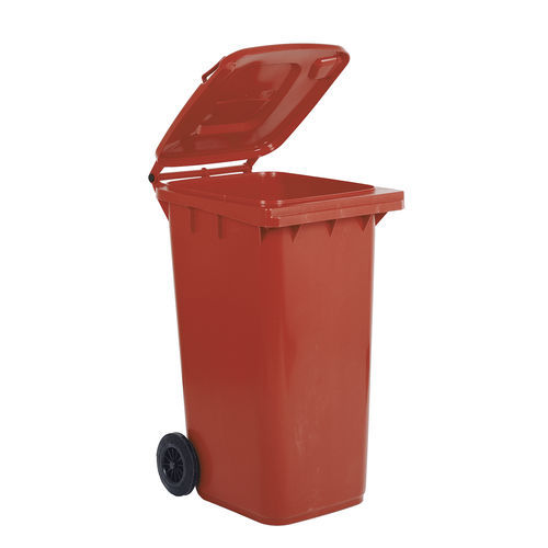 Cassonetto in polietilene - 941L120 - BUTTI - con 2 ruote / con impugnatura / a pedale