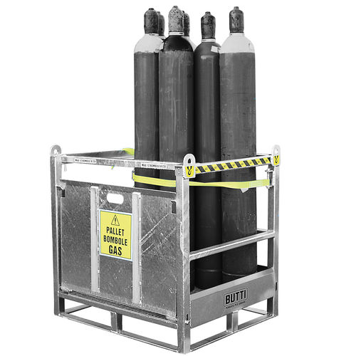 Pallet di stoccaggio per stoccaggio - 8870I1121X - BUTTI - per pallet / per bombole di gas / per uncini