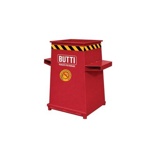 Contenitore industriale - 637A - BUTTI - per ferraglia / per carrello elevatore / in metallo