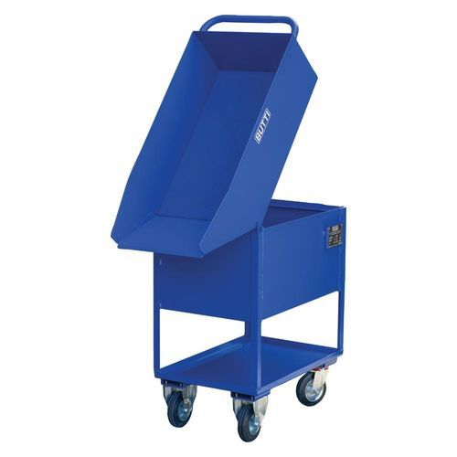 Carrello per movimentazione - 940 - BUTTI - in acciaio / 2 livelli / per recipienti